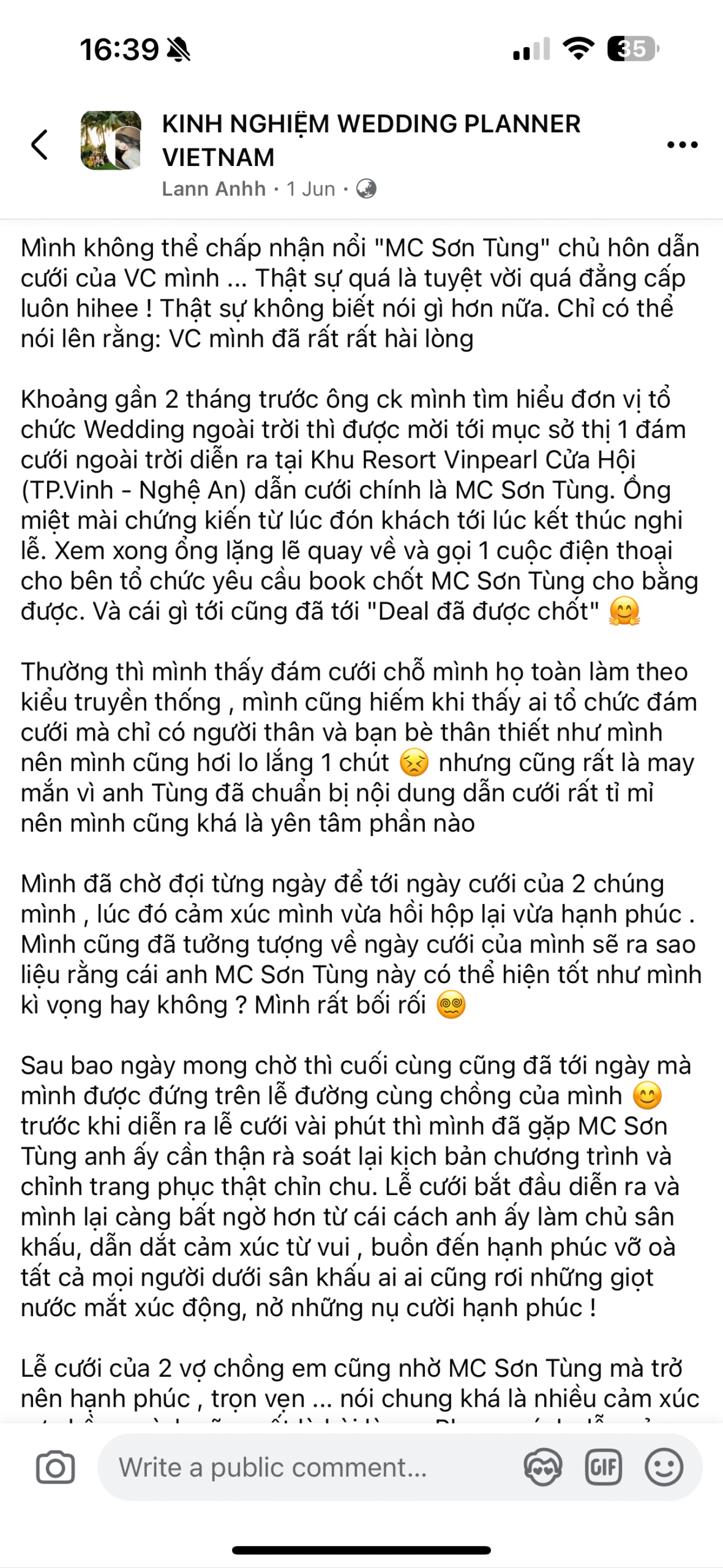Cô dâu Lan Anh 